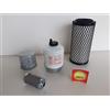 Motor Fun Sports Set di filtri (piccolo) compatibile con Wacker Neuson EZ 17, filtro dell'olio, filtro dell'aria, filtro del carburante