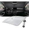 LUWU [Aggiornato] Ombrello Parasole Auto Compatibile con Toyota Yaris Cross 2021-2025 2026 Parabrezza Parasole Auto ad Ombrello Pieghevole per Parabrezza Anteriore Interno Accessori Yaris Cross