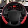 DNZOGW Volante Auto Coprivolante Coprivolante Per Fiat Per Ducato 2006-2023 Accessori Per Auto(Red)