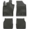 IMJ-Global Tappetini Auto Gomma No. 77 su Misura Compatibili con Jeep Compass II dal 2016 in poi non compatibile con versione PHEV, Set Completo di Tappeti Auto TPE per Migliorare Look e Sportività
