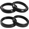 LOKLNEYK Forcella Paraolio + Parapolvere Kit Per Yamaha T-MAX TMAX 500 XP500 FZR600 XJ600 S Per Diversion YZF-R6 YZFR6 TDM850 2004-2015 Paraolio forcella anteriore e parapolvere 41x53x11