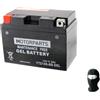 MOTO SPORT MONDO BATTERIA YTZ14S 12VOLT 11,2AH AMPERE MOTORPARTS SPEDITA GIA' PRONTA E CARICA COMPATIBILE CON BENELLI TRK 702 X 700 anno dal 2023 al 2025 BATTERIE PER MOTO SCOOTER 150X87X110MM