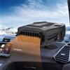 Coikes Riscaldamento per Auto 12V 150W Portatile Riscaldatore Auto Demister Regolazione 360 Gradi Riscaldamento Universale Sbrinatore Ventola 2 in 1 Riscaldatore Auto/Ventola di Raffreddamento