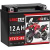 LANGZEIT Batterien LANGZEIT YTX12-BS batteria moto 12V 12Ah GEL FTX12-BS 51012 sostituito 10Ah