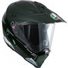 AGV Casco Moto Ax-8 Dual Evo E05 Multi, Wild Frontier Military Green/White, XXS