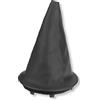 1neiSmartech Set Cuffia in Similpelle Nera con Ghiera di Ritenzione per Leva Cambio Compatibile con auto Citroen Berlingo III dal 2008 Peugeot Partner dal 2008