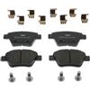 FERODO Kit pastiglie freni Posteriore non predisposto per visualizzazione avviso usura con accessori FDB4316 Compatibilità con VW GOLF VI 5K1 TOURAN 1T1, 1T2, AUDI A3 Sportback 8PA A3 Hatchback 8P1