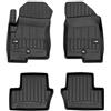 IMJ-Global Tappetini Auto Gomma ProLine 3D su Misura Compatibili con Jeep Compass I 2006-2016, Set Completo di Tappeti Auto TPE per Migliorare Look e Sportività, Tappetino Premium in TPE Durevole