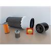 Motor Fun Sports Set di filtri (piccolo) compatibile con Yanmar Vio 30 con motore 3TNE88L, filtro olio, filtro aria, filtro carburante