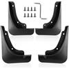 X4XZ 4 parafanghi anteriori e posteriori paraspruzzi parafango NQ5 accessori esterni senza foratura compatibile con Kia Sportage 2023 2024