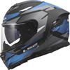 LS2, Casco Moto Integrale STORM III KOMAI Black Blue, S