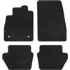 Kovvar Comfort Tappetini auto per Ford Puma | 2019-2026 | 4 pezzi | Velour 6 mm | Versione: Benzina/Diesel | Moquette su misura | Antiscivolo | Bordo effetto nabuk | 1670 g/m² | Isolante