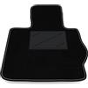 Somer Car Tappetino Auto SOLO LATO GUIDA 1pz compatibile con BMW X3 F25 2010-2017| 1 tappeto su misura in moquette