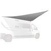 BRUNNER Deflector Triangle Tendalino Protezione dal Sole Parasole per Caravan, Roulotte, Camper, Furgoni, Minibus e Van, Accessori di Fissaggio Inclusi, 360 x 360 x 360 cm