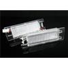 HUVNEXA 2x Luce Targa a LED Bianca Canbus, for 500L 600 Brava Bravo Croma Doblo Grande Punto Linea Punto Evo Multipla Marea Tipo Renegade Luce targa auto