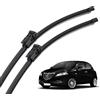 Generic Tergicristalli Anteriori LHD Per Chrysler Lancia Ypsilon MK3 2011-2023 Parabrezza Pulizia Parabrezza 24''+15''