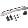 SW-Motech Adapter kit for ADVENTURE-RACK SW-MOTECH Black. For Givi/Kappa Monolock.