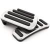 SLIMES Pedali per auto Copertura Carburante Gas Freno Poggiapiedi Accessori per pedali per Land-Rover per Defender 110 Per Range-Rover Sport Per Vogue 2014-20 poggiapiedi interno veicolo