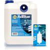 HappyCar AdBlue 10L - Liquido per Gas di Scarico per Motori Diesel con Sistema SCR ISO 22241 con Dosatore Incluso - Made in Italy