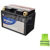 CLICK & GO COMPATIBILE CON KYMCO AK IE E4 ABS 550 da anno 2017 al 2020 BATTERIA YTZ14S-BS BATTERIE TECNIUM BTZ14S-BS 11.2 AMPERE 12VOLT GIÀ PRONTA E CARICA MOTO SCOOTER 150X87X110MM