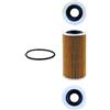 MAHLE Filtro olio Cartuccia filtro con guarnizione OX 1076D Compatibilità con AUDI A6 Avant 4G5, 4GD, C7 A4 B9 Avant 8W5, 8WD Q5 FYB A6 Sedan 4G2, 4GC, C7, VW