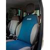 autoSHOP SET FODERA COPRISEDILE SU MISURA PER PANDA DA FEBB. 2012-2024 CON SEDILE POSTERIORE INTERO (BLU/GRIGIO)