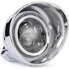 ESPYN Moto FARO FANALE Per Cafe Per Racer Per Applicazioni Per Shadow Per VTX 1300 1800 Per VT 600 750 Faro Anteriore Indicatore Direzione Da 5,75 Pollici(5.75 Style 6)