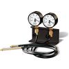GZM TESTER SINCRO PER 2 CARBURATORI VACUOMETRO CRAFT-MEYER 2 QUADRANTI DA 0 A -1 BAR