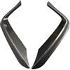 LORSKRD Auto Spoiler Per BMW F32 F33 F36 Per Sport Serie 4 2014-2020 Nero Lucido Carbon Look Paraurti Anteriore Lip Splitter Spoiler Fendinebbia Trim Tuning Auto Spoiler Frontali(Carbon Look)