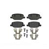 Brembo P 23 109 - Pastiglia Freno - Posteriore | Compatibile con: ALFA ROMEO 159, 159 Sportwagon, BRERA, SPIDER, LANCIA DELTA III