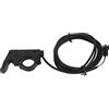 Keenso Acceleratore a Pollice, 12V 72V Acceleratore a Pollice Sinistra Destra Compatibile Diametro Maniglia 22mm Connettore a 3 Pin Gruppo Maniglia Acceleratore per Bici Elettrica