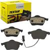 TEXTAR Kit pastiglie freni Anteriore con segnalatore usura integrato 2301802 Compatibilità con AUDI A4 Avant 8ED, B7 A4 Sedan 8EC, B7 A6 Avant 4F5, C6 A4 Sedan 8E2, B6 A6 Sedan 4F2, C6