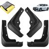 MOTOESCOT 4 parafanghi per auto compatibili con Hyundai Tucson N-Line 2024-2025 senza trapano paraspruzzi protezione per pneumatici per veicoli parafanghi impermeabile antigraffio protezione parafango con