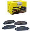TEXTAR Kit pastiglie freni Anteriore con segnalatore acustico usura con accessori 2560501 Compatibilità con CHRYSLER 300 C Touring LX, LE, DODGE CHALLENGER Coupé, LANCIA THEMA LX