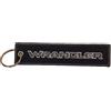 Jeep Wrangler Logo Twill ricamato portachiavi 12,7 x 2,5 cm loghi anteriore e posteriore