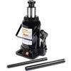 Wiltec Cric a bottiglia da 20 t abbassamento lento 244-449 mm Martinetto idraulico