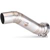 ZHANGZHENGYAO Moto Marmitta con Scarico Per CB400 CBR400 CB500F CB500X CBR500 CBR500R CB 400 500 X F CBR 400 500X 500R 2016-2022 Scarico Moto Escape Mid Link Pipe Marmitta 51mm Tubo Scarico Moto