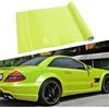 BlissfulAbode Pellicola adesiva lucida per auto, 30 x 152 cm, colore: giallo fluo, in vinile, per design personalizzato (giallo fluo)