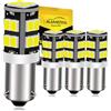 Ruiandsion 4pcs BAX9S H6W 64132 38161 LED Lampadina 12V Super Bright 2835 20SMD Chipset LED Parcheggio Lettura Indicatori laterali Lampadine, Bianco