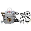 Shanrya Kit carburatore, carburatore Portatile in Alluminio, Compatibile con Zama C1U K43B Carb ES 2100 Compatibile con soffiatore per detriti fogliari Echo PB 2155 per autoveicoli