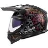 LS2, Casco Moto Cross PIONEER II RANGI Gloss Black, XL