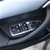 OuyOo - 4 Pezzi Adesivi per Cornici Interruttori Alzacristalli per Auto, in ABS, Stile Car Styling per BMW X1 F48 X2 F47 2016-2021 Accessori Interni