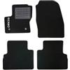 GPDESIGN FORD C-MAX 10> SET 4 TAPPETINI PER AUTO TAPPETI SU MISURA SPECIFICI SAGOMATI COMPATIBILI PER FORD C-MAX 2010 2011 2012 2013 2014 2015