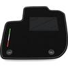 Somer Car Tappetino Auto SOLO LATO GUIDA 1pz compatibile con Honda Jazz 2015-2020 | 1 tappeto su misura in moquette, bandiera Italia
