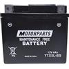 FAR BATTERIA MOTORPARTS MINARELLI BATTERIA YTX5L-BS 12V 4AH COMPATIBILE CON KYMCO FILLY 50 4T 98 > 00 SENZA MANUTENZIONE COMPLETA SPECIFICA MOTO SCOOTER