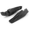 Heinmo Moto Street Dirt Bike Passeggero Telai Raccordi Pedane Poggiapiedi Per Yama' TMAX 500 T-MAX 530 TMAX560 MT07 MT09 XMAX (Black)