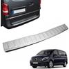 MCPerformance Modifycar - Protezione paraurti posteriore per auto compatibile con Mercedes Vito Classe V (carrozzeria W447) modelli 2014 in avanti | Realizzato in acciaio inox opaco | Facile installazione