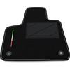 Somer Car Tappetino Auto SOLO LATO GUIDA 1pz compatibile con Opel Grandland X 2017-2024 | 1 tappeto su misura in moquette, bandiera Italia