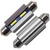 Ruiandsion - 2 lampadine a LED da 42 mm per interni auto, 578 211-2 214-2 212-2, bianco super luminoso 12-60 V, 1860, 2SMD, chip per luci a cupola e porta targa