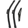 EVEKHAHHRB Tergicristalli Spazzole Tergicristallo Per MG 3 MG3 Per Hybrid + 3rd 2024 2025 LHD Anteriore Posteriore Spazzole Tergicristallo Parabrezza Essuie Glace Limpiaparab Spazzola
